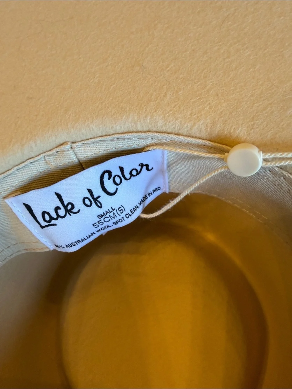 NWT Lack of Color Ivory Rancher Hat